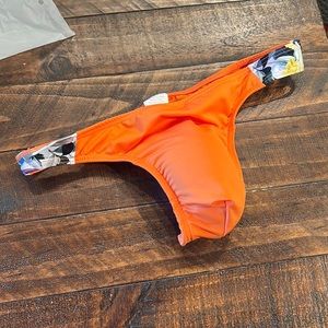 Orange sexy men’s swim thong new